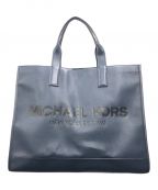 MICHAEL KORSマイケルコース）の古着「COOPER STRUCTURED TOTE」｜ネイビー