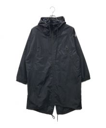 Cape HEIGHTS×JOURNAL STANDARD（ケープハイツ×ジャーナル スタンダード）の古着「ロングフーデットコート」｜ブラック