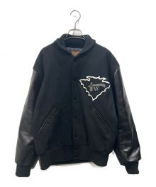 skookum×B:MING by BEAMS（スクーカム×ビーミングバイビームス）の古着「別注スタジャン」｜ブラック