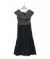 Her lip to（ハーリップトゥ）の古着「Siena Big Collar Pleated Dress」｜ブラック