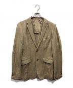 TAKEO KIKUCHIタケオキクチ）の古着「NATURAL COLOR JERSEY JACKET」｜ベージュ