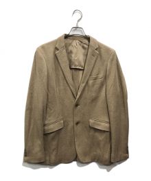 TAKEO KIKUCHI（タケオキクチ）の古着「NATURAL COLOR JERSEY JACKET」｜ベージュ