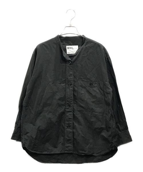 MHL（エムエイチエル）MHL (エムエイチエル) WA-SHI COTTON POPLIN グリーン サイズ:1の古着・服飾アイテム