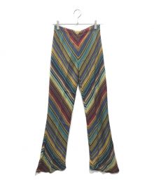 missoni（ミッソーニ）の古着「総柄ニットパンツ」｜マルチカラー