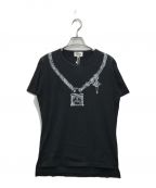 Vivienne Westwood manヴィヴィアン ウェストウッド マン）の古着「CHUNKY NECKLACE ビッグTシャツ」｜ブラック