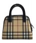 BURBERRY（バーバリー）の古着「ノバチェックハンドバッグ」｜ベージュ