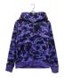 A BATHING APE（アベイシングエイプ）の古着「Jersey shark full zip hoodie」｜パープル