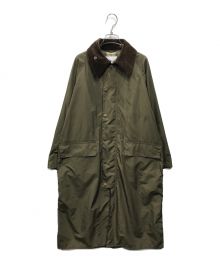 Barbour×JOURNAL STANDARD relume（バブアー×ジャーナルスタンダード レリューム）の古着「BURGHLEY SMU 別注コート」｜カーキ