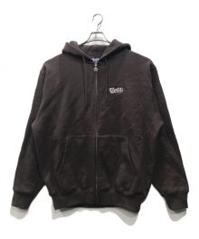 BoTT（ボット）の古着「Sparkle Stitch Zip Hoodie」｜パープル