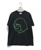 KENZOケンゾー）の古着「刺繍Tシャツ」｜ブラック