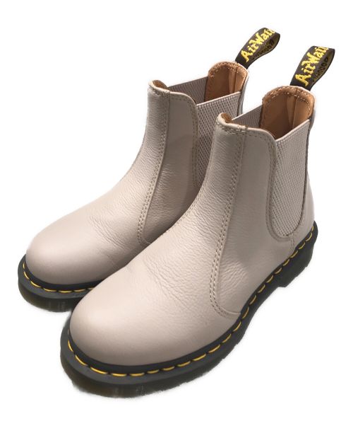 Dr.Martens（ドクターマーチン）Dr.Martens (ドクターマーチン) 2976 サイドゴアブーツ ベージュ サイズ:UK 5の古着・服飾アイテム