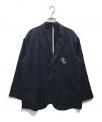 The Duffer of ST.Georgeザ ダファーオブセントジョージ）の古着「プレッピージャケット」｜ネイビー