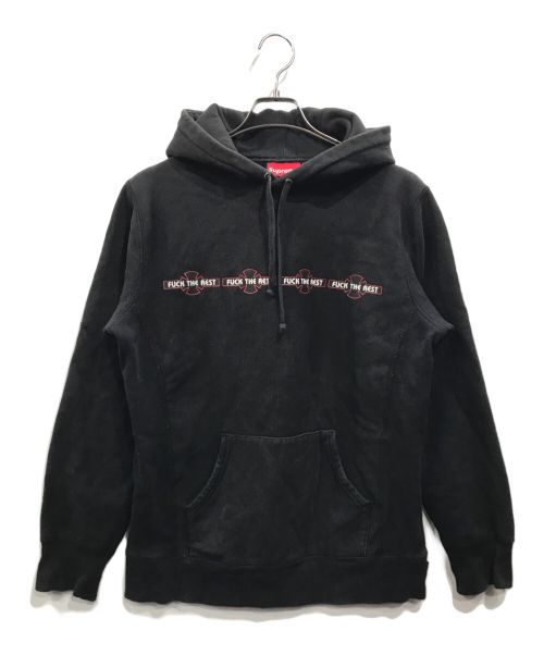 SUPREME（シュプリーム）SUPREME (シュプリーム) INDEPENDENT (インディペンデント) FUCK THE RESTパーカー ブラック サイズ:Ｍの古着・服飾アイテム