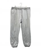 SUPREMEシュプリーム）の古着「Classic Logo Rib Sweat Pants」｜グレー