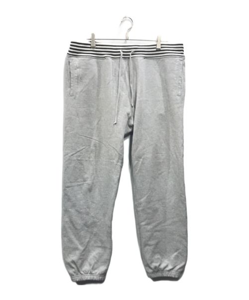 SUPREME（シュプリーム）SUPREME (シュプリーム) Classic Logo Rib Sweat Pants グレー サイズ:XLの古着・服飾アイテム