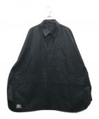 FreshServiceフレッシュサービス）の古着「Cargo Pocket Regular Collar Utility Shirt」｜ブラック