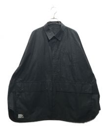 FreshService（フレッシュサービス）の古着「Cargo Pocket Regular Collar Utility Shirt」｜ブラック