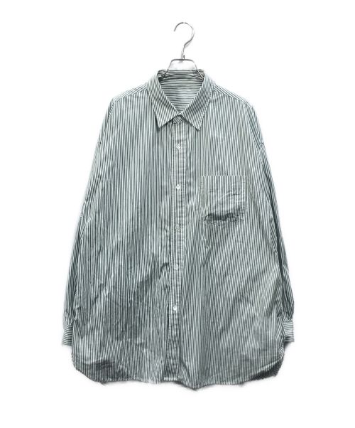 FreshService（フレッシュサービス）FreshService (フレッシュサービス) CORPORATE UNIFORM L/S SHIRT グリーン サイズ:Ｍの古着・服飾アイテム