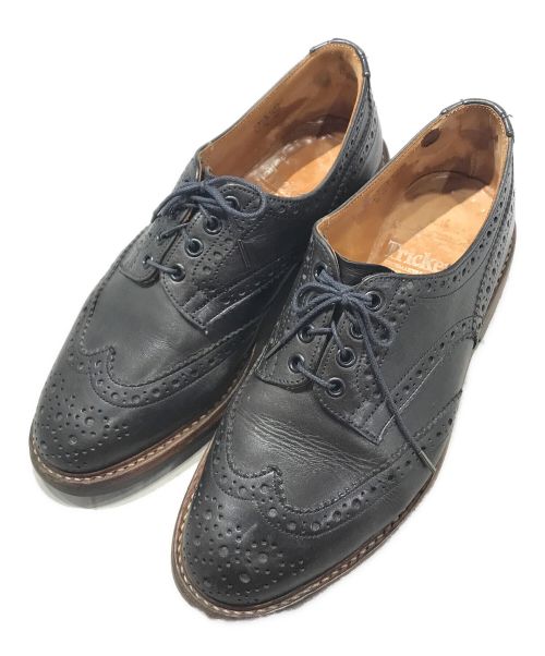 Tricker's（トリッカーズ）Tricker's (トリッカーズ) Keswick ウィングチップシューズ ブラック サイズ:8.5の古着・服飾アイテム