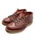 VIBERG（ヴィバーグ）の古着「LACE TO TOE OXFORD」｜レッド