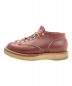 VIBERG (ヴィバーグ) LACE TO TOE OXFORD レッド サイズ:71/2：35000円