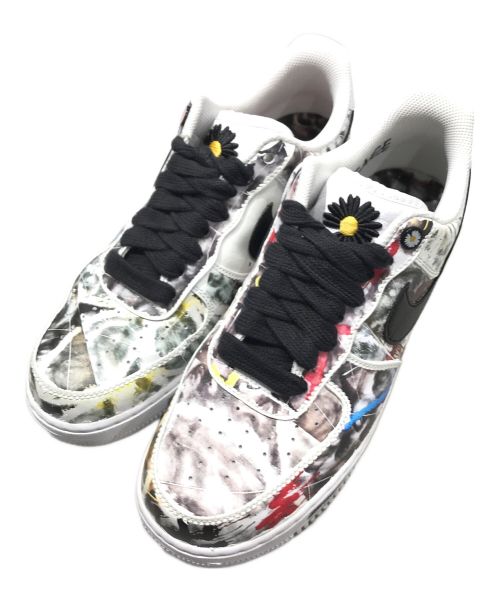 NIKE（ナイキ）NIKE (ナイキ) PEACEMINUSONE (ピースマイナスワン) Air Force 1 LOW PARANOISE ホワイト サイズ:27.5の古着・服飾アイテム