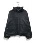 WYM LIDNM（ウィム バイ リドム）の古着「WOOL BLEND SHAGGY SHORT BLOUSON」｜ブラック