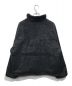 WYM LIDNM (ウィム バイ リドム) WOOL BLEND SHAGGY SHORT BLOUSON ブラック サイズ:L 未使用品：6000円