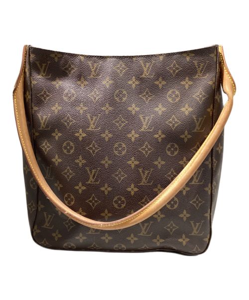 LOUIS VUITTON（ルイ ヴィトン）LOUIS VUITTON (ルイ ヴィトン) ルーピングGMショルダーバッグ ブラウンの古着・服飾アイテム