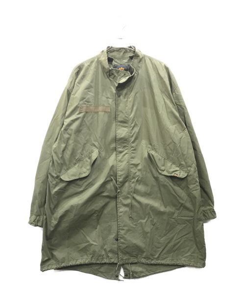 ALPHA（アルファ）ALPHA (アルファ) M-65モッズコート オリーブ サイズ:XLの古着・服飾アイテム