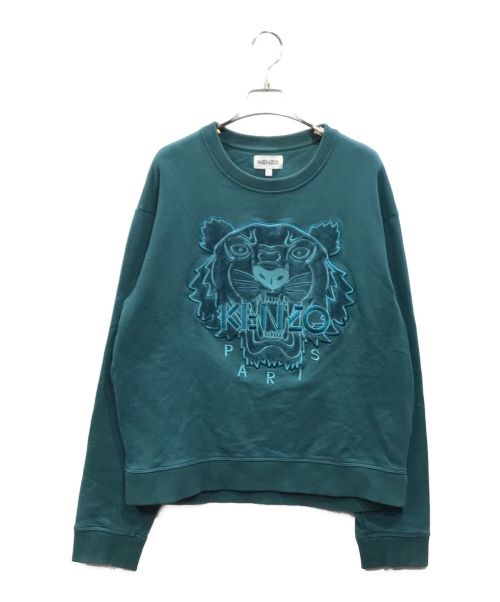 KENZO（ケンゾー）KENZO (ケンゾー) タイガースウェット グリーン サイズ:Ｌの古着・服飾アイテム