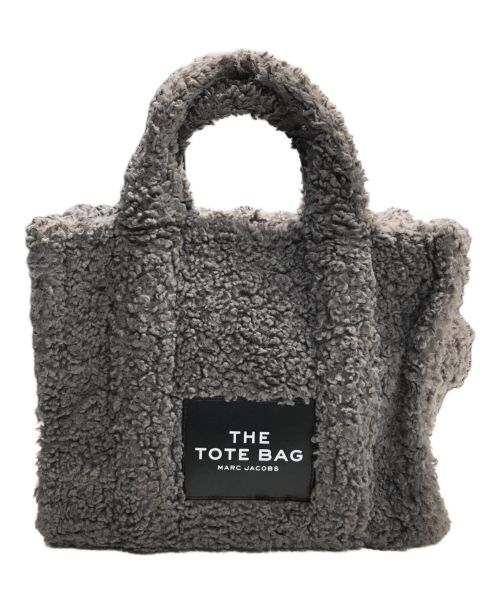 MARC JACOBS（マークジェイコブス）MARC JACOBS (マークジェイコブス) THE TEDDY SMALL TRAVELER TOTE BAG グレーの古着・服飾アイテム