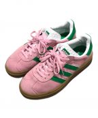 adidasアディダス）の古着「Gazelle Bold」｜ピンク×グリーン