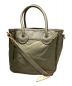 YOUNG & OLSEN The DRYGOODS STORE (ヤングアンドオルセン ザ ドライグッズストア) OB SHOULDER TOTE S カーキ 未使用品：10000円