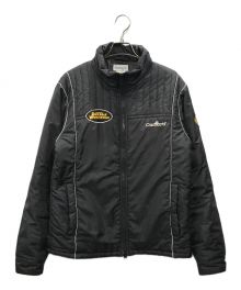 CarHartt（カーハート）の古着「ワッペン付中綿ジャケット」｜ブラック