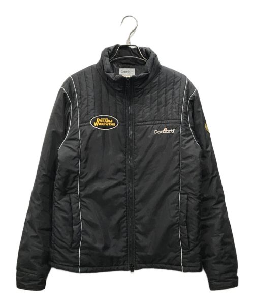 CarHartt（カーハート）CarHartt (カーハート) ワッペン付中綿ジャケット ブラック サイズ:Ｌの古着・服飾アイテム