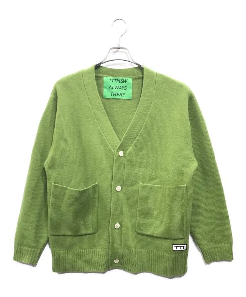 TTT MSW（ティー）TTT MSW (ティー) standard knit cardigan グリーン サイズ:Mの古着・服飾アイテム