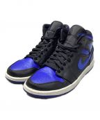 NIKE×「ナイキ×）の古着「AIR JORDAN 1 MID」｜ブルー