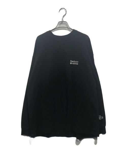 FreshService（フレッシュサービス）FreshService (フレッシュサービス) VIBTEX (ビブテックス) L/S CREW NECK TEE ブラック サイズ:Lの古着・服飾アイテム