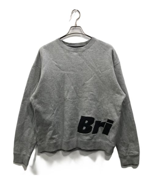 F.C.R.B.（エフシーアールビー）F.C.R.B. (エフシーアールビー) SIDE LOGO CREWNECK SWEAT グレー サイズ:Mの古着・服飾アイテム