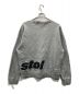 F.C.R.B. (エフシーアールビー) SIDE LOGO CREWNECK SWEAT グレー サイズ:M：13000円