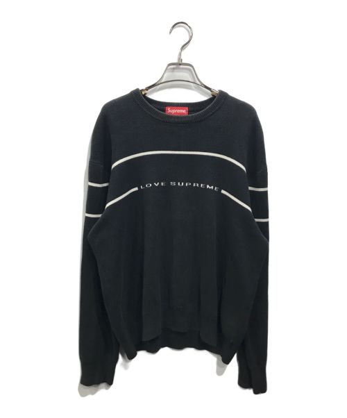 SUPREME（シュプリーム）SUPREME (シュプリーム) 17AW love supreme sweater ブラック サイズ:Ｓの古着・服飾アイテム