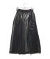 NAKAGAMI (ナカガミ) Rubber print skirt ブラック サイズ:1：10000円