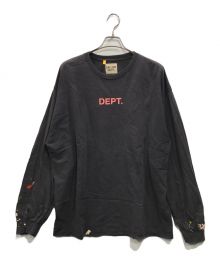 GALLERY DEPT（ギャラリー デプト）の古着「CENTER LOGO LS」｜ブラック