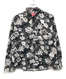 SUPREME（シュプリーム）の古着「Digi floral corduroy shirt」｜ブラック