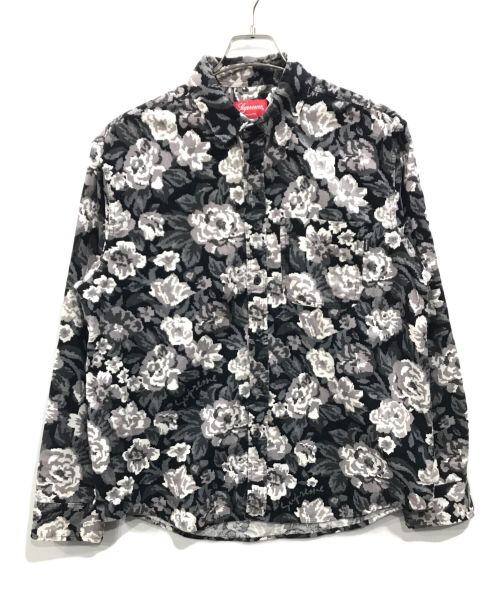 SUPREME（シュプリーム）SUPREME (シュプリーム) Digi floral corduroy shirt ブラック サイズ:Ｓの古着・服飾アイテム