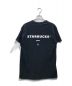 STARBUCKS COFFEE (スターバックスコーヒー) FRAGMENT DESIGN (フラグメントデザイン) プリントTシャツ ブラック サイズ:Ｍ：5000円