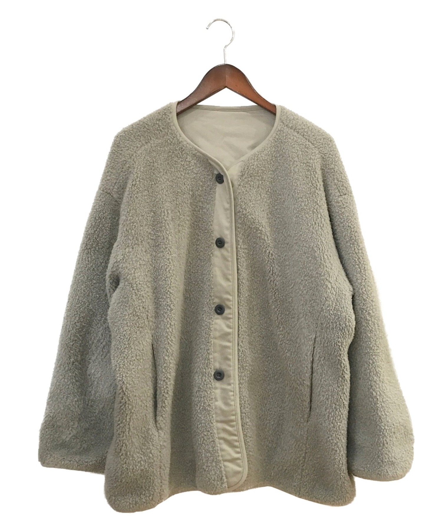 CLANE - CLANE HOMME Varsity Boa Jacket 定価 59400円の+belloprint.com