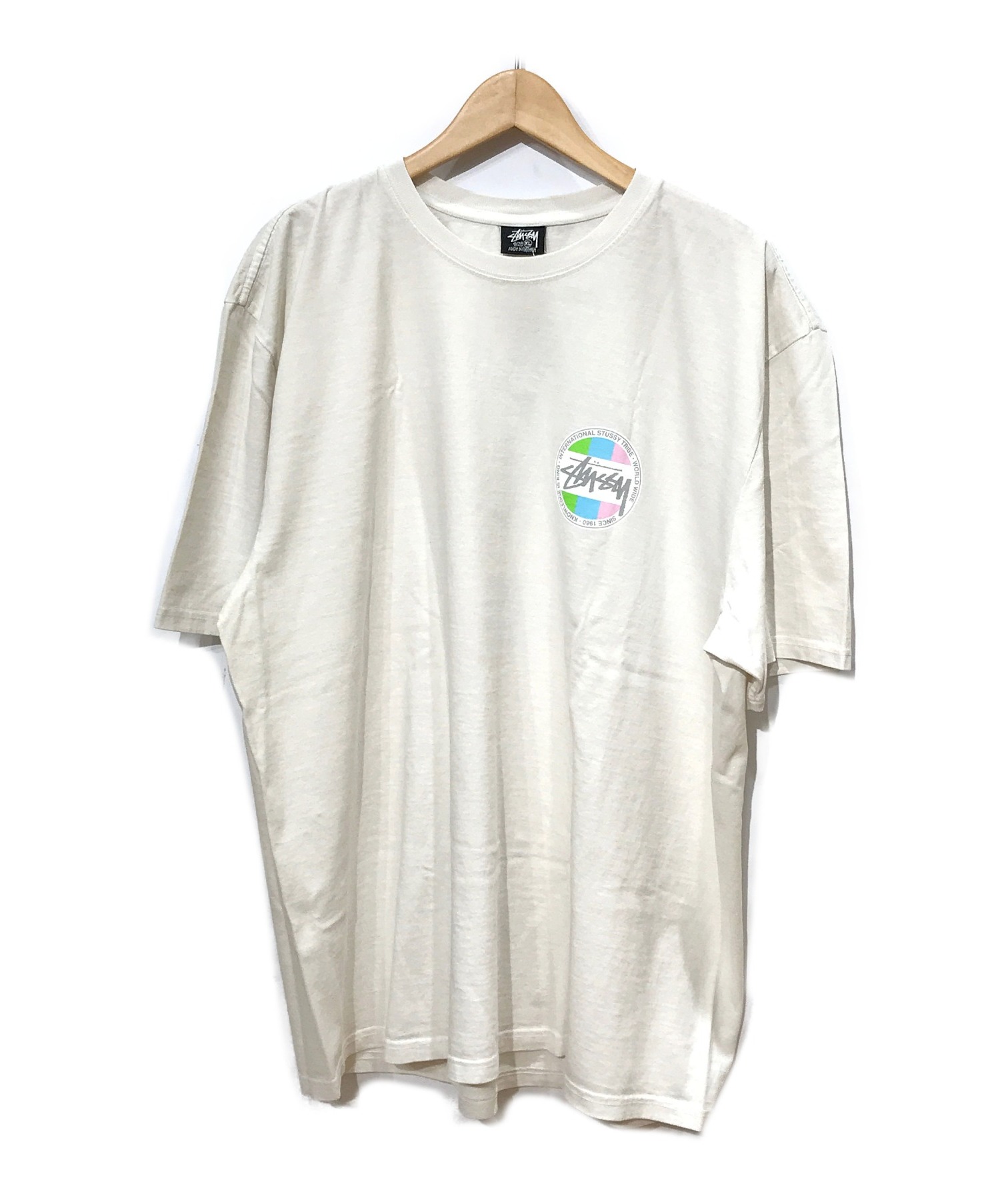 半額OFF 00s stussy プリント Tシャツ ガール カレッジ グレー | www