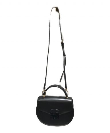 [中古]FURLA(フルラ)のレディース バッグ メトロポリス S トップハンドル ラウンド